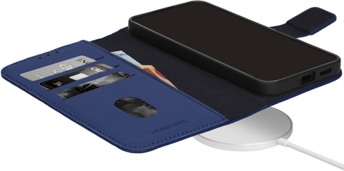 Mobiparts Leather Wallet Case Samsung Galaxy S26 Blue (MagSafe Compatible) – image 3