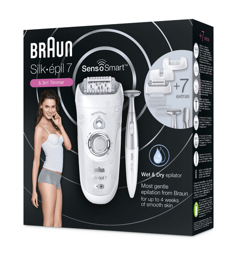 Braun 81646960 epilator 40 tweezers White, Silver – image 3