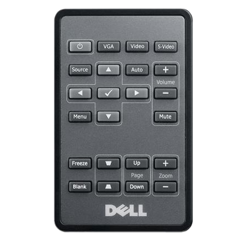 Dell 331-6241 remote control IR Wireless Projector Press buttons