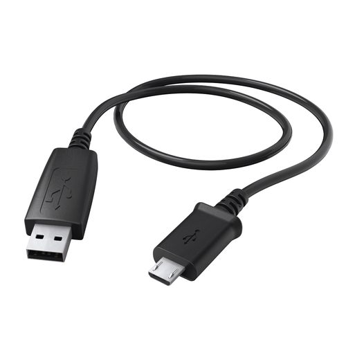 Hama 00178389 USB кабель USB 2.0 0,6 m Mini-USB A Micro-USB A 0,48 Gbit/s Черный