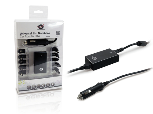 Conceptronic Universal Slim Notebook Car Adapter – image 3