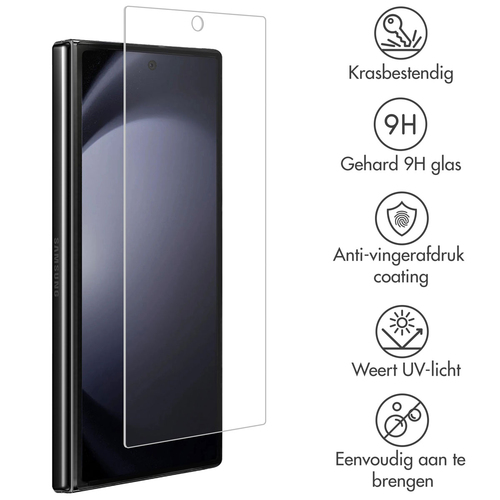 Accezz Gehard Glas Screenprotector Samsung Galaxy Z Fold 6, afbeelding 2