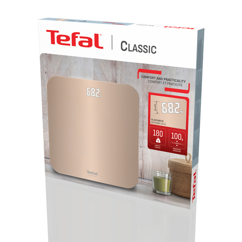 Tefal Classic PP1900V0 personal scale Square Beige Electronic personal scale – image 3