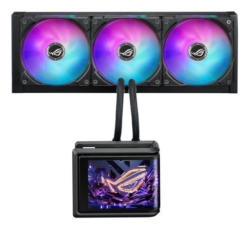 Asus Rog Ryuo IV Slc 360 Argb Curved OLED display 360mm Aio Cooler - 90RC0151-B0EAY0 - image 1