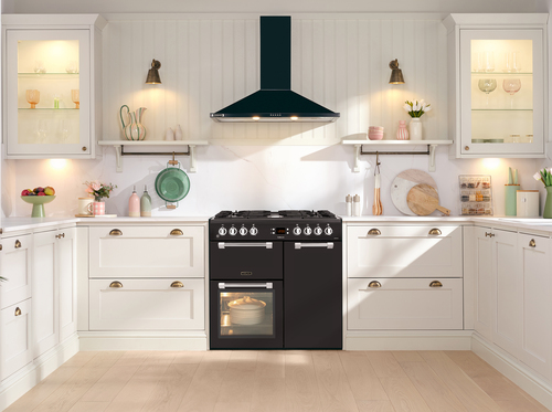 Leisure Cookmaster CK90F232K 90cm wide Dual Fuel Range Cooker with Gas Hob - Black - A/A Rated, Black - image 4
