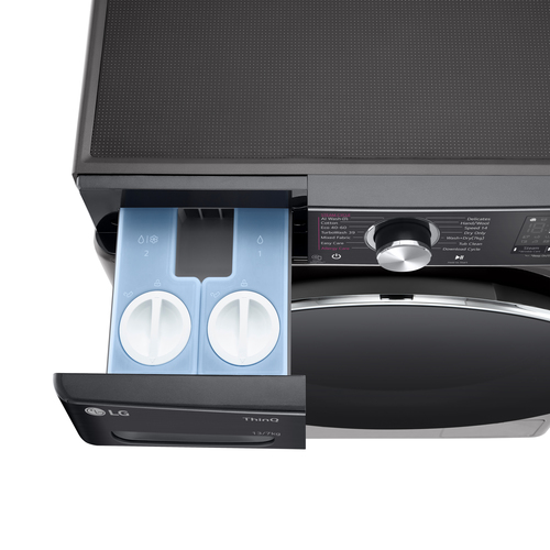 LG FWY937BCTA1 washer dryer Freestanding Front-load Black – image 9