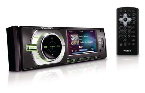 Philips CED229/51 car media receiver Black