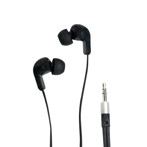 LogiLink HS0038 headphones/headset Wired In-ear Music Black
