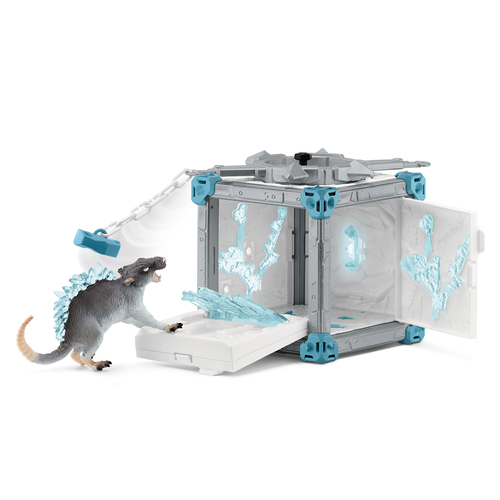 Schleich Eldrador - BattleCave ijsrat speelfiguur, afbeelding 2