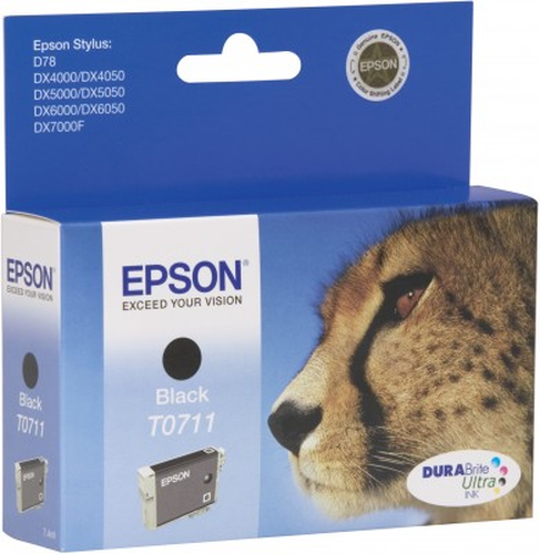 Epson T0711 black ink cartridge