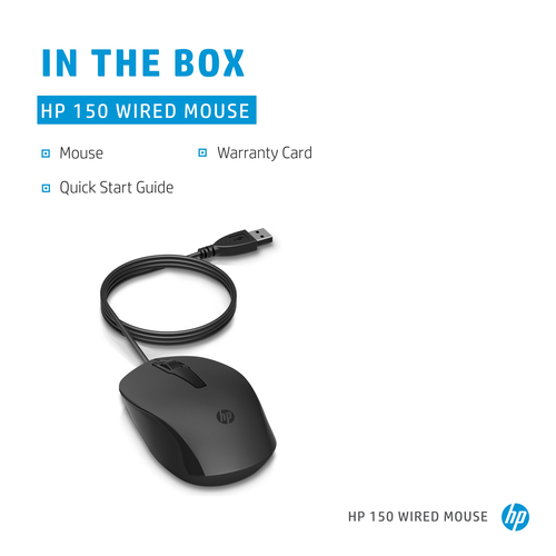 HP 150 Wired Mouse – image 9