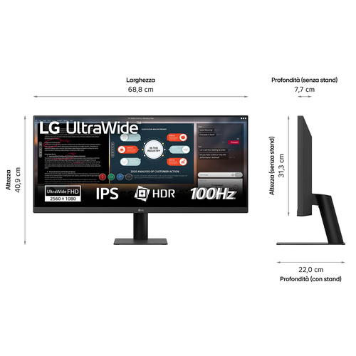 LG UltraWide 29U511A-B, afbeelding 3
