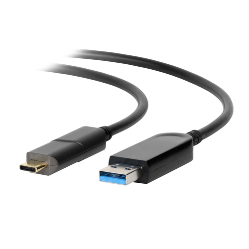 Vaddio 440-1005-048 USB кабель USB 3.2 Gen 1 (3.1 Gen 1) 8 m USB C USB A 5 Gbit/s Черный