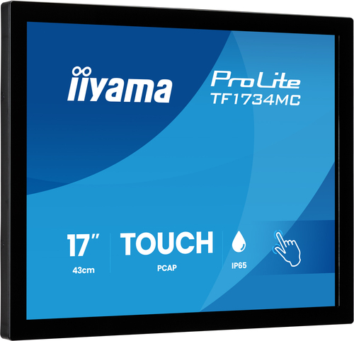 iiyama ProLite TF1734MC-B8X монитор для ПК 43,2 cm (17") 1280 x 1024 пикселей SXGA ЖК Сенсорный экран Стол Черный