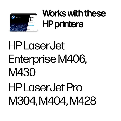 HP 59X Original LaserJet Toner Cartridge High Yield Black CF259X - image 2