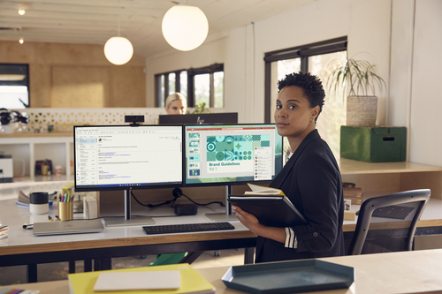 HP Inc. Monitor dotykowy FHD E24t G5 6N6E6AA