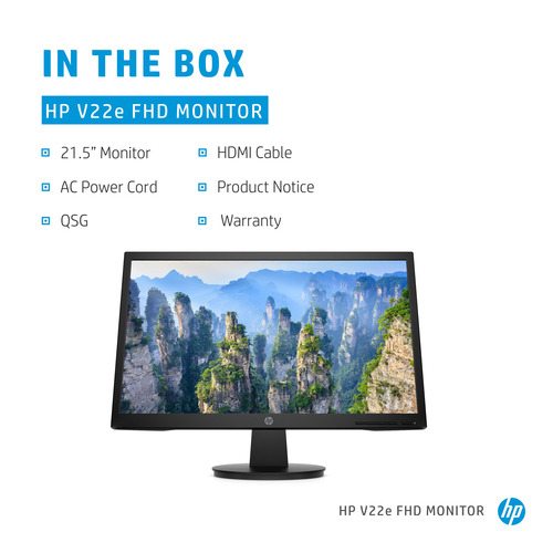 HP V22e computer monitor – image 8