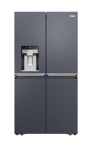 Haier Cube 90 Serie 7 HCR7918EIMB side-by-side холодильник Отдельно стоящий 601 L Черный