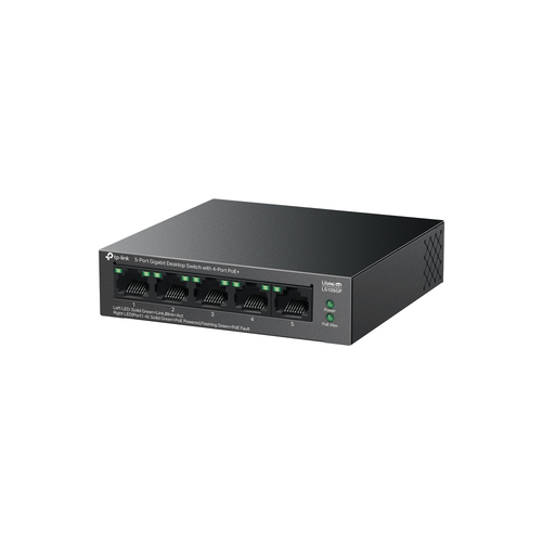 TP-Link LiteWave LS105GP netwerk-switch Unmanaged Gigabit Ethernet (10/100/1000) Power over Ethernet, afbeelding 3