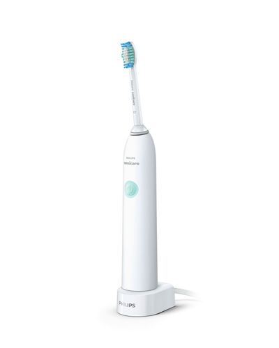 Philips HX3411/04 electric toothbrush Adult Sonic toothbrush Mint colour, White