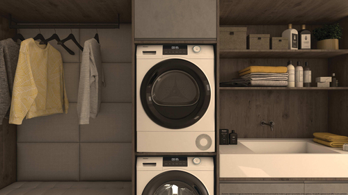 Haier HD80-E929E-S tumble dryer Freestanding Front-load – image 9