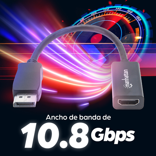 Adaptador Displayport MANHATTAN 