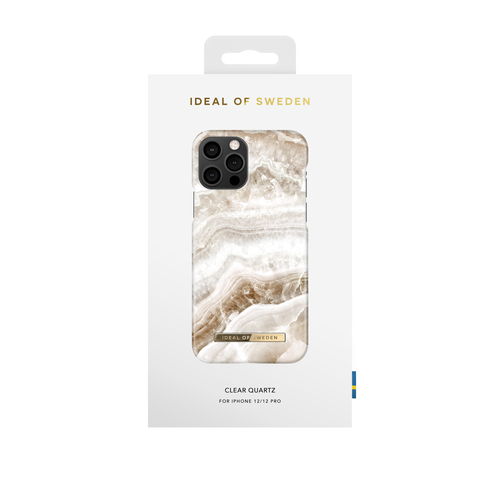iDeal of Sweden Printed Case iPhone 12/12P Clear Quartz – image 2