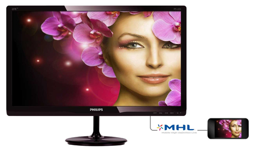Philips IPS LCD monitor, LED backlight 237E4QHSD/93 – image 2