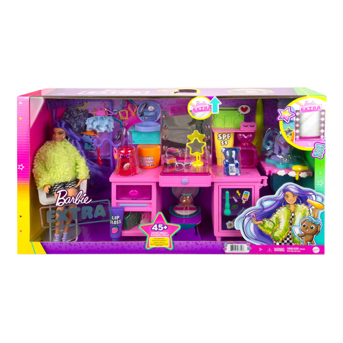 Barbie Extra Doll & Vanity Playset