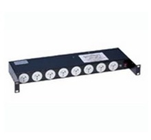 EATON 10A 19" RACK MOUNT SURGE FILTER, 8 X 10A OUTLETS, 1YR