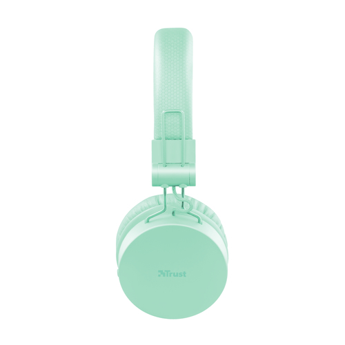 Trust 23912 headphones/headset Wired & Wireless Head-band Music Micro-USB Bluetooth Turquoise – image 3