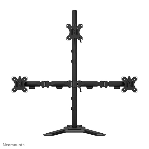 Neomounts DS45-600BL2-1 Monitorstandaard voor drie schermen 10-32" monitorarm, afbeelding 3