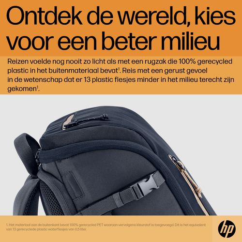 HP Travel 25 L 15,6 Zoll Laptop-Rucksack - Blau – Foto 8 von 11