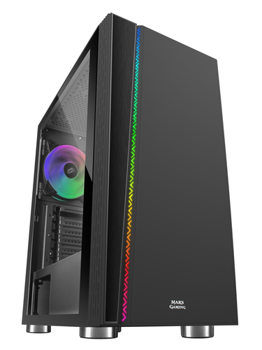 Mars Gaming MC8 computer case Black