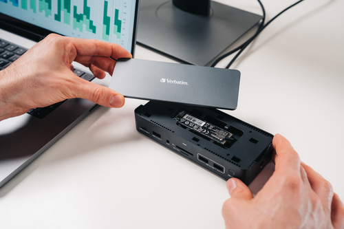 Verbatim CDS-15SSD Wired USB 3.2 Gen 1 (3.1 Gen 1) Type-C Black, Grey – image 7