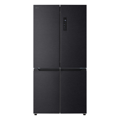 LG GMM42ABBEH American-style Fridge Freezer - Matte Black, Black - image 1