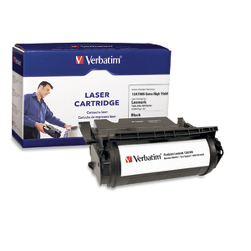 Verbatim Lexmark 12A7365 Replacement Extra High Yield Laser Cartridge