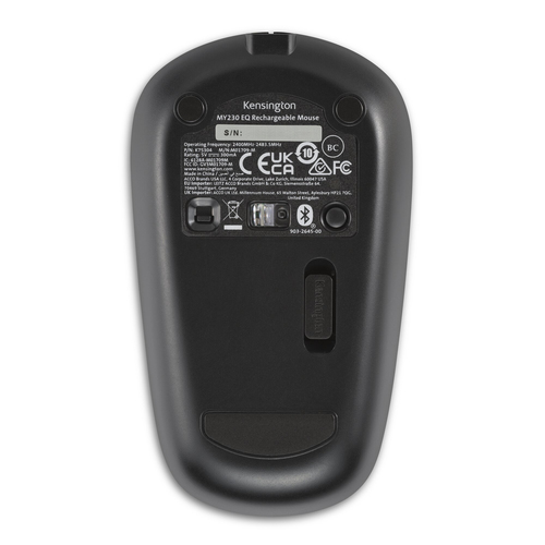Kensington MY230 EQ Rechargeable Mouse - Wireless - Midsize muis, afbeelding 6