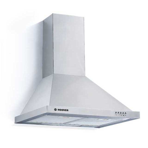 Hoover HCE160X cooker hood Wall-mounted Stainless steel 525 m³/h
