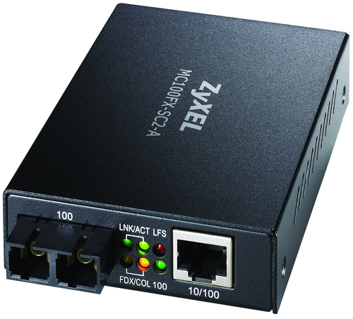 Zyxel MC100FX-SC2-A network media converter 1310 nm – image 3