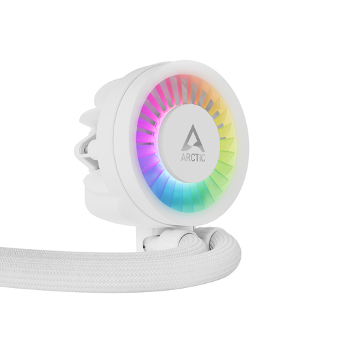Arctic Liquid Freezer Iii 240 Argb Intel/Amd Aio Liquid Cooler - White - image 4