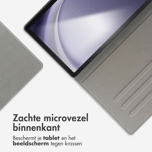 Accezz Classic Tablet Case Samsung Galaxy Tab A9 Plus Tablethoesje Blauw, afbeelding 8