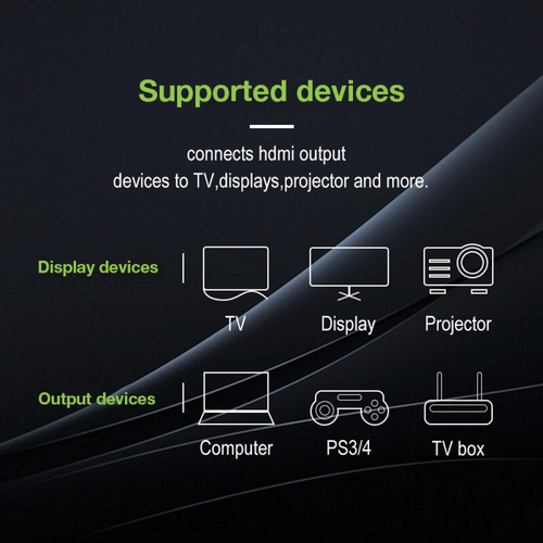 Techly HDMI 4K 60Hz High Speed mit Ethernet, schwarz, 7,5m, afbeelding 7