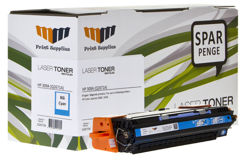 MM Cyan Laser Toner - HP 309A (Q2671A) - For HP Color LaserJet