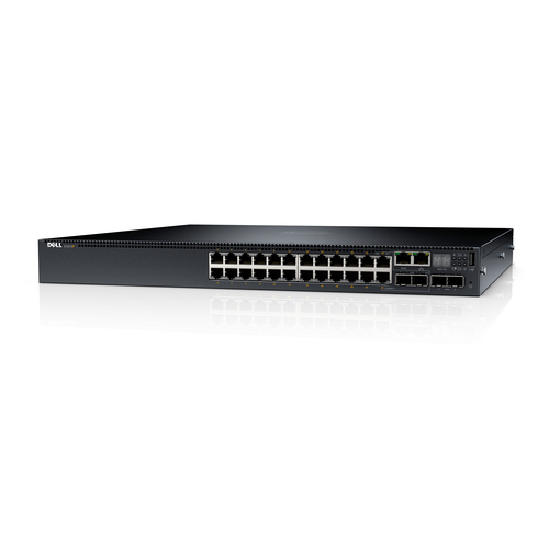 Dell N3024EP Managed L3 Gigabit Ethernet (10/100/1000) Power over Ethernet (PoE) 1U Black – image 3