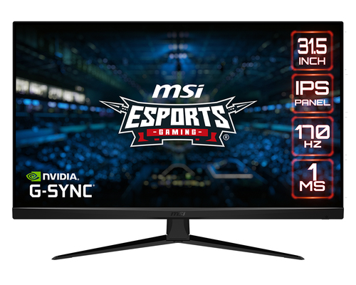 MSI G321Q монитор для ПК 80 cm (31.5") 2560 x 1440 пикселей Wide Quad HD Черный