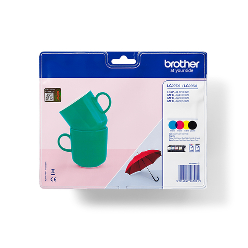 Original Brother LC227XL / LC225XL Ink Multipack (B/C/M/Y) - image 1