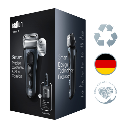 Braun Series 8 81747503 men's shaver Foil shaver Grey – image 9
