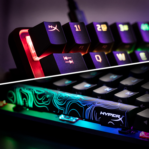 HyperX Alloy Origins 60 Mechanical Gaming Keyboard – Ultra-Compact 60% Layout, Red Switches, Pbt Keycaps, Rgb Backlit, Side-Printed Functions, Ngenuity Compatible, New - image 6