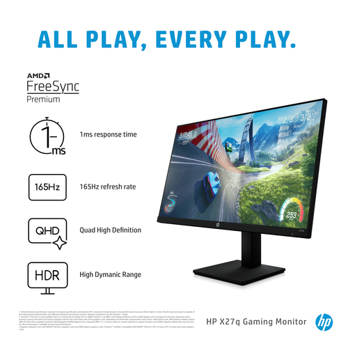 HP X27q computer monitor – image 9